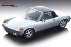 1974 Porsche 914/6 Silver Limited Edition 60 pieces Worldwide 1/18 Model Car Tecnomodel TM18-83 E