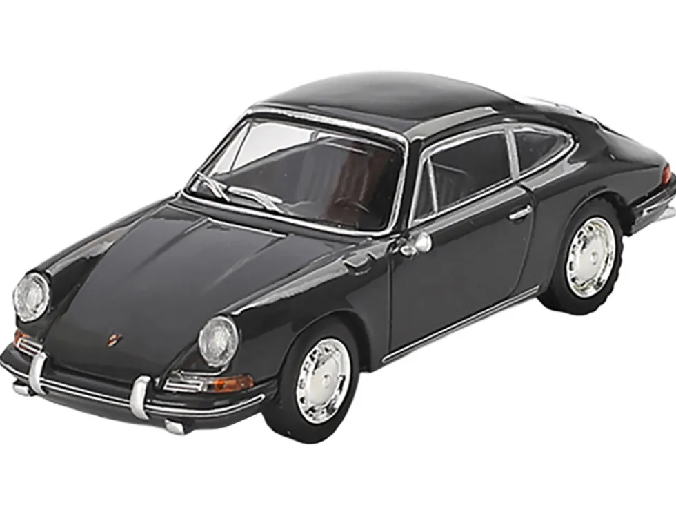 1964 Porsche 911 Slate Gray Limited Edition 1/64 Diecast Model Car by Mini GT