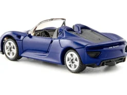 Porsche 918 Spyder Matt Blue Diecast Model Car Siku 1475
