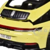 Porsche 911 Targa 4 GTS (992.2) Yellow with Black Top "Special Edition" Series 1/18 Diecast Model Car by Maisto