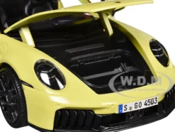 Porsche 911 Targa 4 GTS (992.2) Yellow with Black Top 