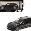 2021 Porsche Taycan CUV Turbo S Black Limited Edition to 480 pieces Worldwide 1/18 Diecast Model Car by Minichamps