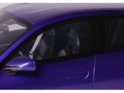 2023 Porsche Taycan Turbo GT Purple Sky Metallic 1/18 Model Car by GT Spirit