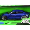 Porsche Taycan Turbo S Blue Metallic NEX Models 1/24 Diecast Model Car Welly 24107