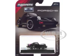 1975 Porsche 930 Turbo Black "Collection" Series 1/64 Diecast Model Car by Majorette