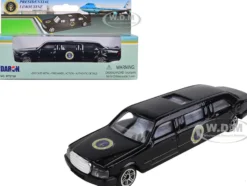 Presidential Limousine Black with Sunroof United States President Diecast Model Daron RT5739