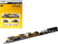 Progress Rail 100th Anniversary Train Set 1/87 HO Diecast Models Diecast Masters 87001