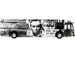 Proterra ZX5 Battery-Electric Transit Bus #9 Downtown Reno Lincoln Line Nevada The Bus & Motorcoach Collection 1/87 HO Diecast Model Iconic Replicas 87-0295