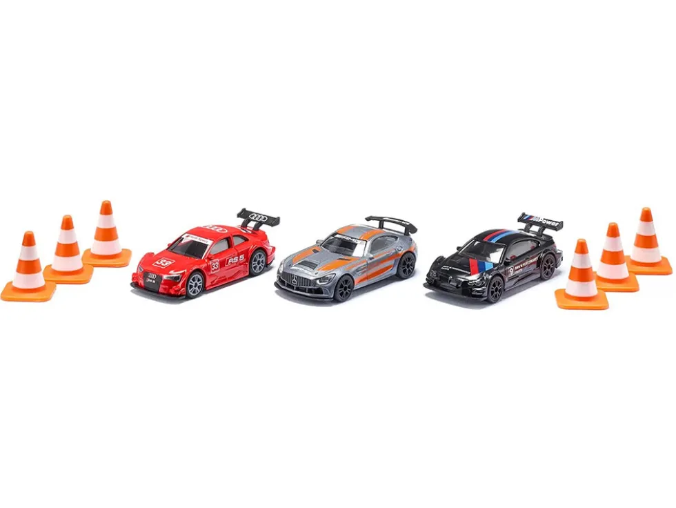 Race Cars 3 Car Set Diecast Models by Siku