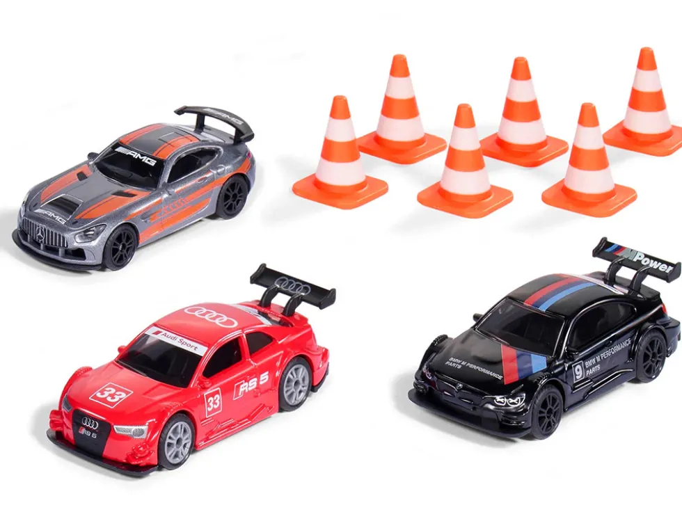 Race Cars 3 Car Set Diecast Models by Siku