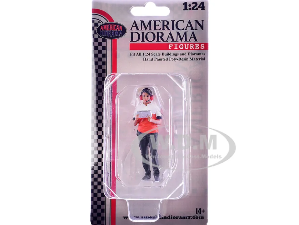 Race Crew Figure #3 for 1/24 Scale Models by American Diorama