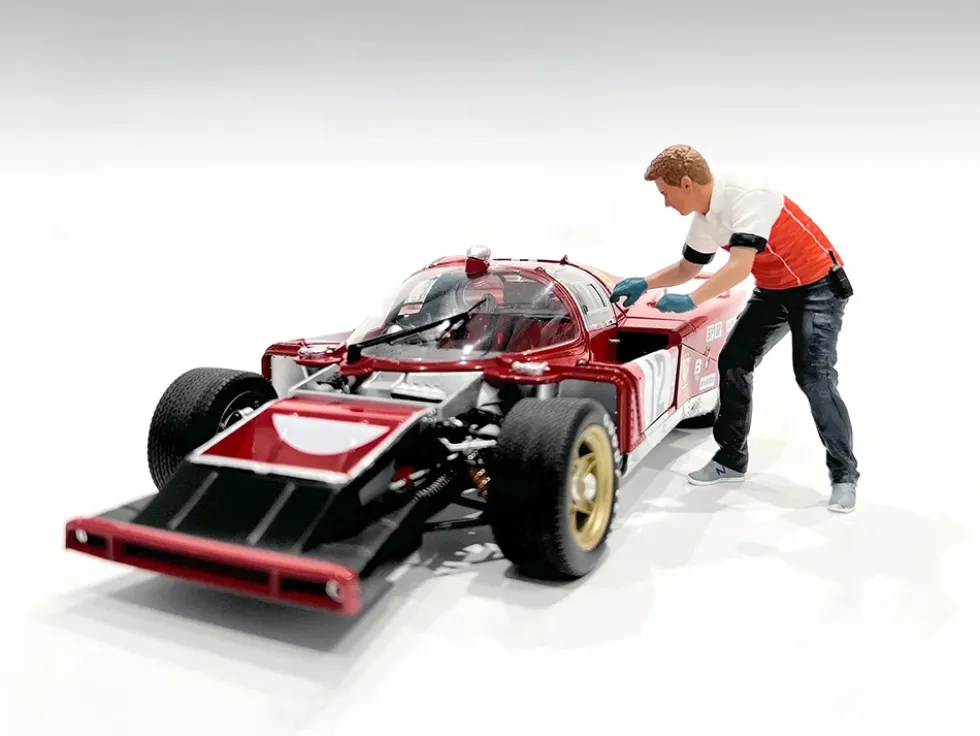 Race Crew Figure #6 for 1/18 Scale Models by American Diorama