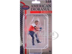 Race Crew Figure #6 for 1/18 Scale Models by American Diorama