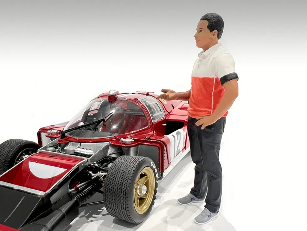 Race Crew Figure #4 for 1/18 Scale Models by American Diorama
