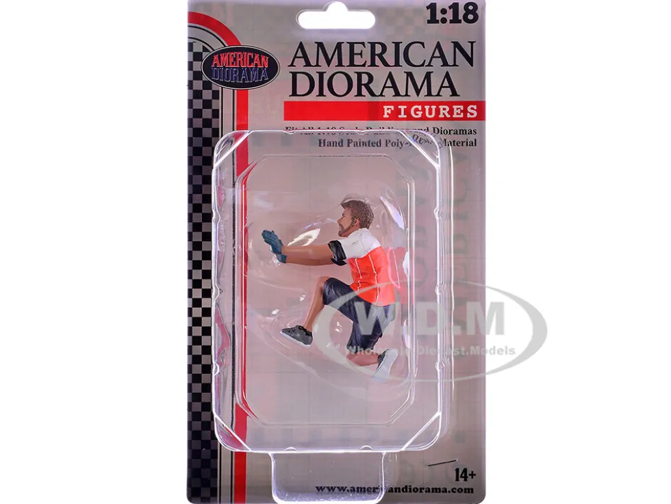 Race Crew Figure #1 for 1/18 Scale Models by American Diorama