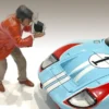Race Day 1 Figurine III for 1/18 Scale Models American Diorama 76285
