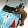 Race Day 1 Figurine V for 1/18 Scale Models American Diorama 76287