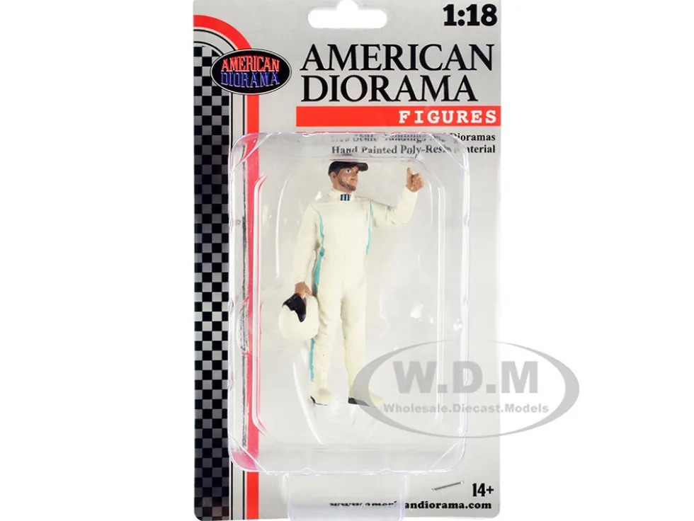 Racing Legends 2000's Figure A for 1/18 Scale Models American Diorama 76357