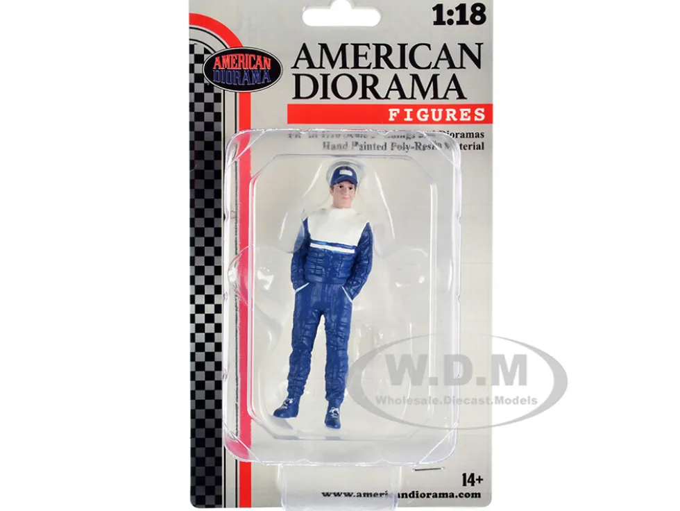 Racing Legends 90's Figure A for 1/18 Scale Models American Diorama 76355