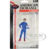 Racing Legends 80's Figure B for 1/18 Scale Models American Diorama 76354