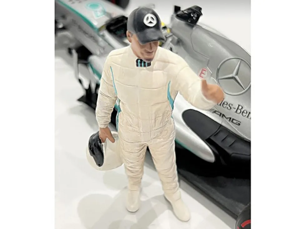 Racing Legends 2000's Figures A and B Set of 2 for 1/18 Scale Models American Diorama 76357-76358