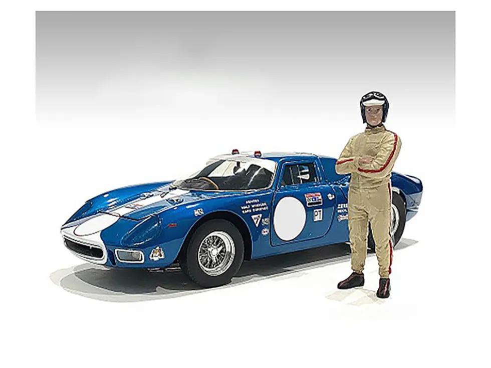 Racing Legends 60's Set 2 Diecast Figures 1/43 Scale Models American Diorama 76448