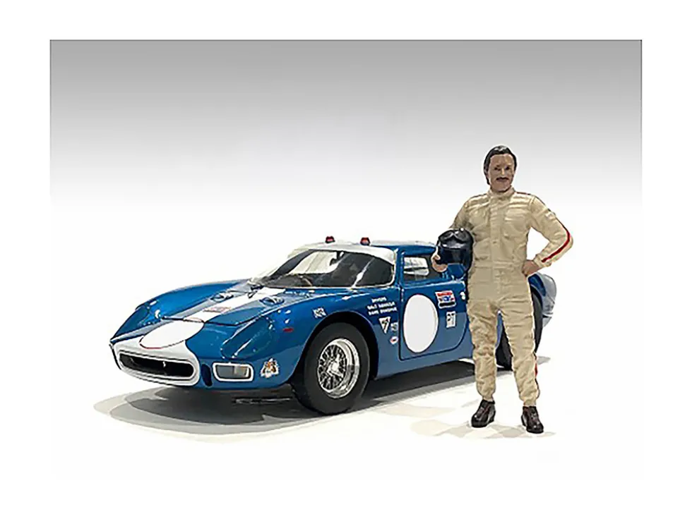 Racing Legends 60's Set 2 Diecast Figures 1/43 Scale Models American Diorama 76448