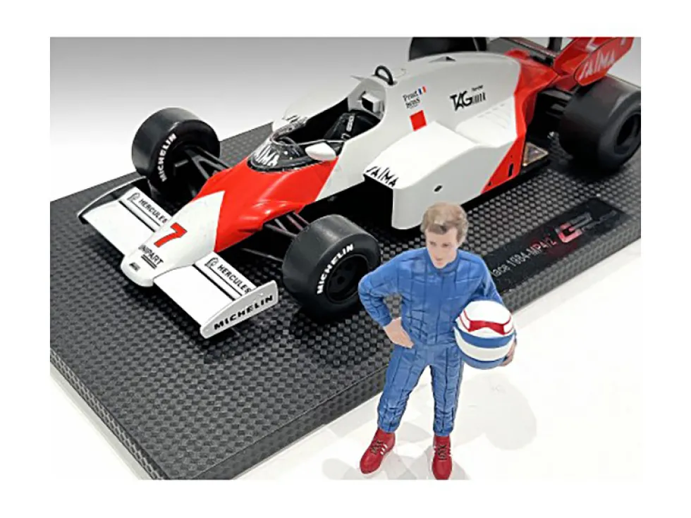 Racing Legends 80's Set of 2 Diecast Figures for 1/43 Scale Models American Diorama 76450