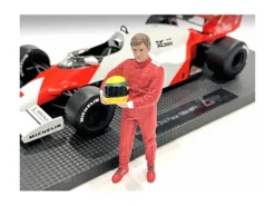 Racing Legends 80's Set of 2 Diecast Figures for 1/43 Scale Models American Diorama 76450