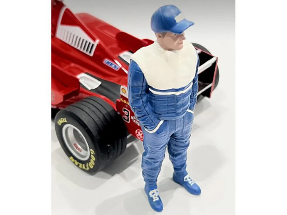 Racing Legends 90's Set of 2 Diecast Figures for 1/43 Scale Models American Diorama 76451