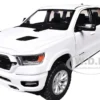 2019 RAM 1500 Laramie Crew Cab Pickup Truck White "Timeless Legends" Series 1/24 Diecast Model Car by Motormax