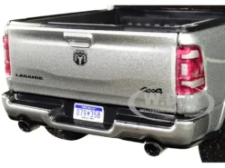 2019 RAM 1500 Laramie Crew Cab Pickup Truck Silver 1/24 Diecast Model Car Motormax 79357