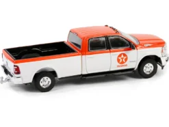 2023 Ram 2500 Pickup Truck "Texaco" Orange and White "Texaco Special Edition" Series 1 1/64 Diecast Model Car by Greenlight