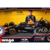 Red Bull Racing RB20 #1 Max Verstappen "Oracle" Winner Formula One F1 Championship "Drivers' Champion" (2024) with Driver Figure 1/24 Diecast Model Car by Bburago