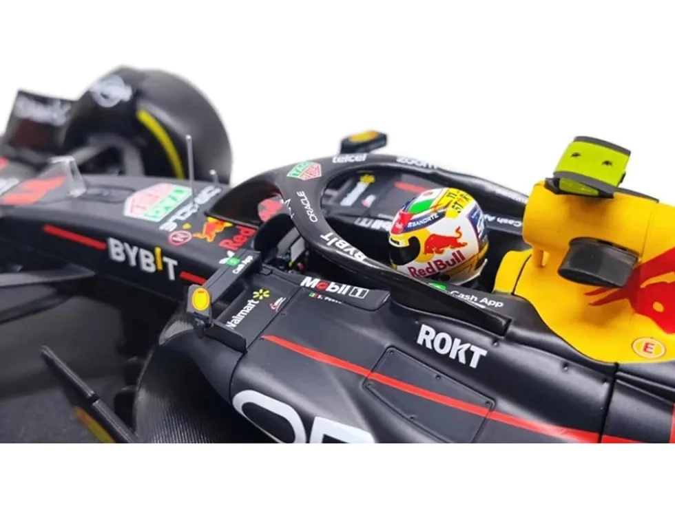 Red Bull Racing RB19 #11 Sergio Perez "Oracle" Formula One F1 World Championship (2023) "Race" Series 1/18 Diecast Model Car by Bburago