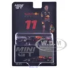 Red Bull RB16B #11 Sergio Perez Winner Formula One F1 "Azerbaijan GP" (2021) Limited Edition 1/64 Diecast Model Car by Mini GT