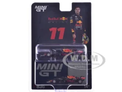 Red Bull RB16B #11 Sergio Perez Winner Formula One F1 "Azerbaijan GP" (2021) Limited Edition 1/64 Diecast Model Car by Mini GT
