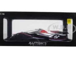 Red Bull X2014 Fan Car Sebastian Vettel Hyper Silver 1/18 Model Car Autoart 18117
