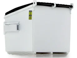 Refuse Trash Bin White 1/34 Diecast Model First Gear 90-0581