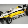 Renault RE30B #16 Rene Arnoux Winner Formula One F1 "Italian GP" (1982) "Mythos Series" with Driver Figure and Display Case Limited Edition to 50 pieces Worldwide 1/18 Model Car by Tecnomodel