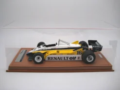 Renault RE30B #16 Rene Arnoux Winner Formula One F1 "Italian GP" (1982) "Mythos Series" with Display Case Limited Edition to 45 pieces Worldwide 1/18 Model Car by Tecnomodel