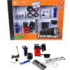 Repair Tire Shop Accessories Tool Set 1/24 Scale Models Phoenix Toys 18422