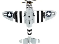 Republic P 47 Thunderbolt Fighter Aircraft Snafu United States Army Air Force 1/100 Diecast Model Airplane Postage Stamp PS5359-3