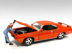 Retro Female Mechanic II Figurine 1/18 Scale Models American Diorama 38245