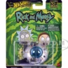 Rick's Ship Silver "Rick and Morty" (2013-Current) TV Series "Pop Culture" Series Diecast Model Car by Hot Wheels