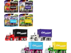 Rigs Container Case Series 2 Set of 4 Pieces Diecast Model Cars by CarTuned