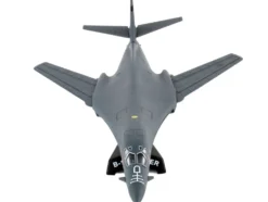 Rockwell International B 1B Lancer Bomber Aircraft Boss Hawg United States Air Force 1/221 Diecast Model Airplane Postage Stamp PS5404-2