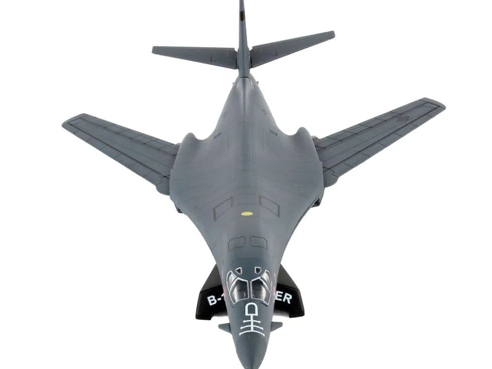 Rockwell International B 1B Lancer Bomber Aircraft Boss Hawg United States Air Force 1/221 Diecast Model Airplane Postage Stamp PS5404-2