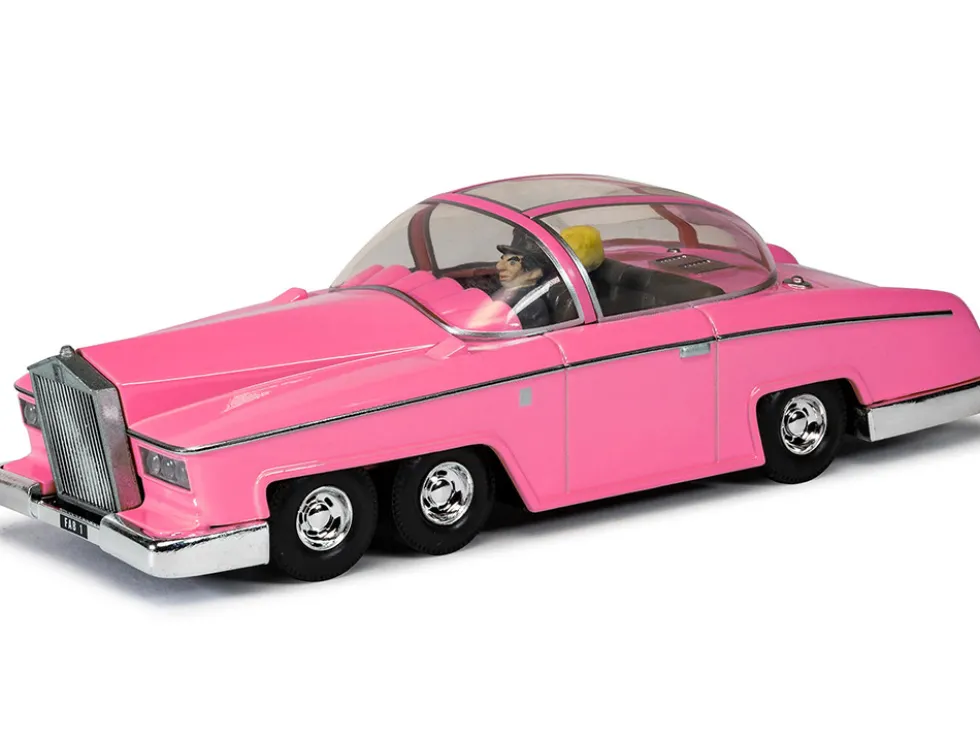 Rolls Royce FAB 1 Pink with Figures "Thunderbirds" (1965-1966) TV Series "F.A.B. Collection" Diecast Model Car by Corgi