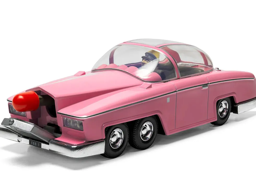 Rolls Royce FAB 1 Pink with Figures "Thunderbirds" (1965-1966) TV Series "F.A.B. Collection" Diecast Model Car by Corgi
